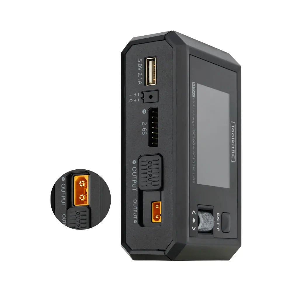 ToolkitRC M7AC 100W AC / 300W DC Smart Charger