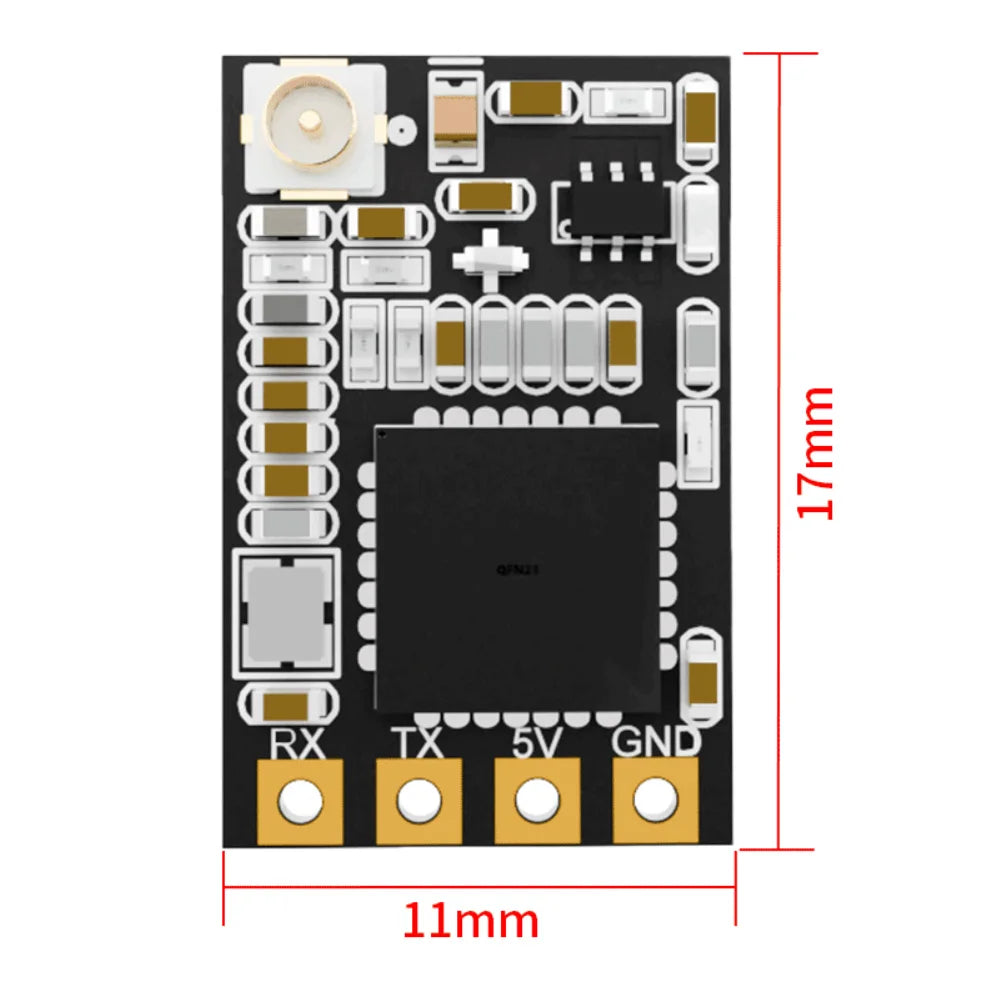 SpeedyBee Nano ExpressLRS Receiver 2.4GHz / 915MHz