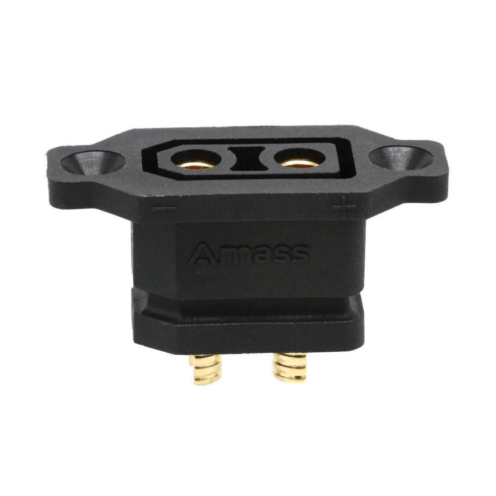 Amass XT90E-F Mountable Battery Connector - 2 Pack