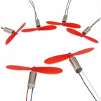 4pcs 716 3.7V 50000RPM Coreless Motors with Optional 55mm Propellers