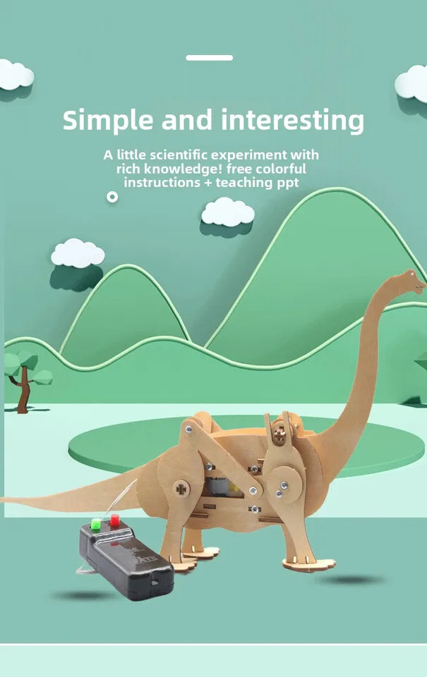 DIY Wooden Dinosaur STEM Science Kit