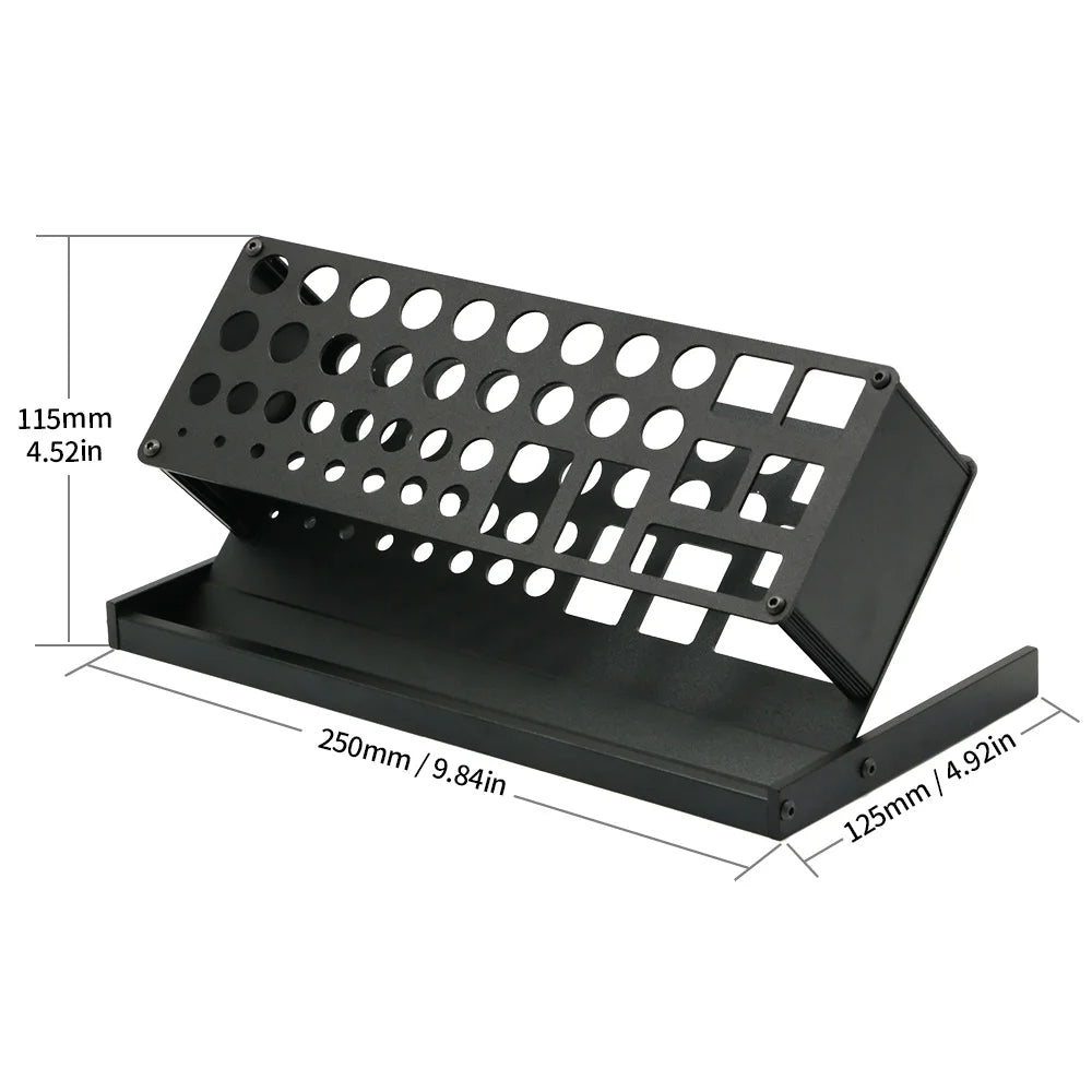 41-Hole Screwdriver Storage Rack