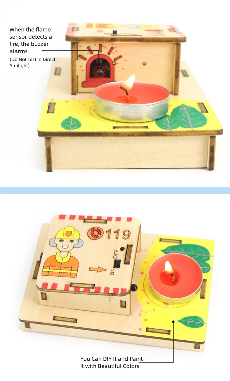 DIY Fire Alarm Circuit STEM Kit