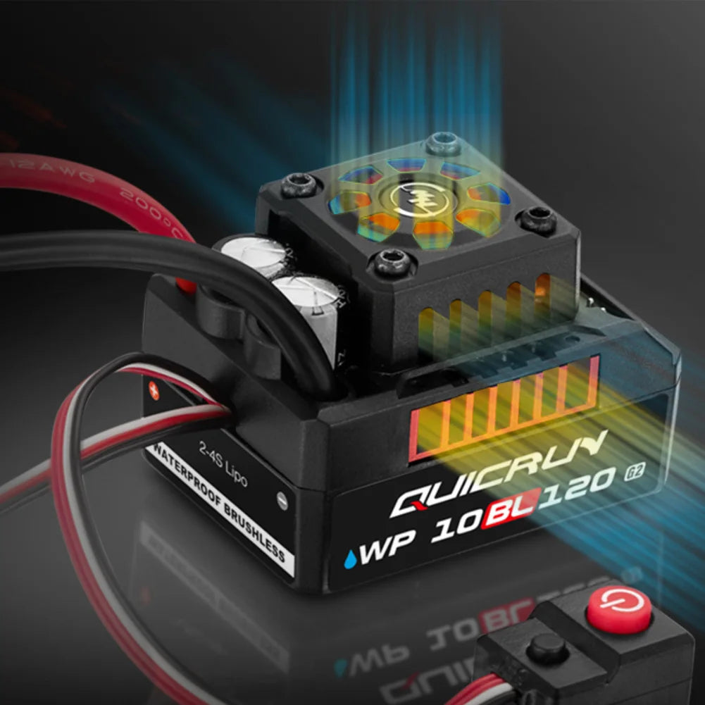 HOBBYWING QuicRun WP 10BL120 G2 120A Brushless ESC