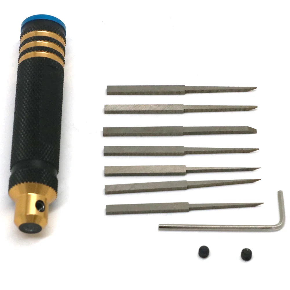 Model Scriber & 7-Blade Chisel Set