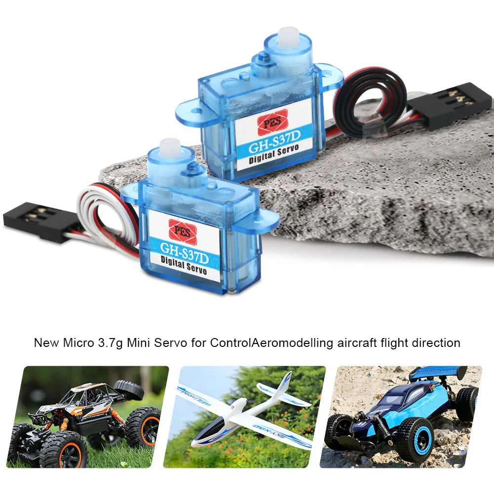 PES GH-S37A 3.7g Micro Servo - 5 Pack