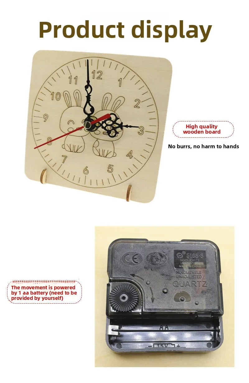 DIY Clock Model STEM Kit