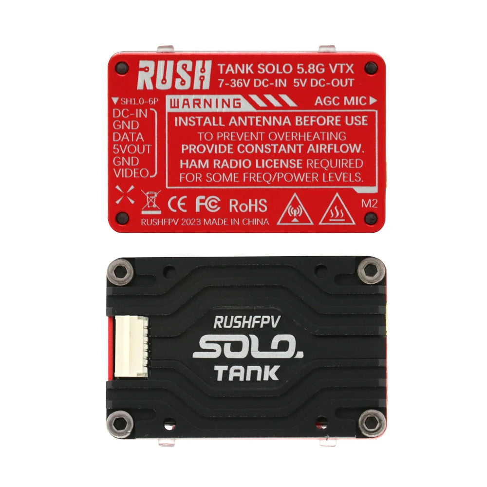RUSHFPV Solo Tank 5.8GHz 1.6W FPV VTX