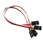Servo Extension Cable 100-500mm - 10 Pack