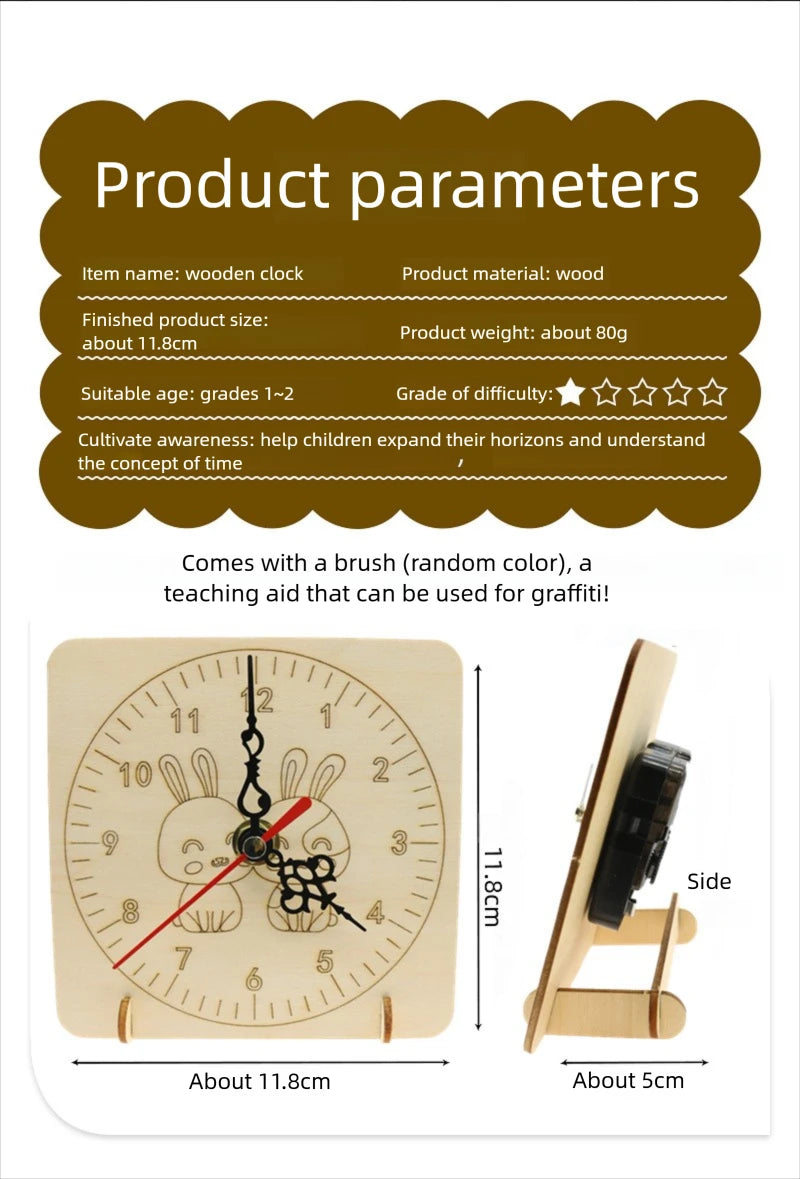 DIY Clock Model STEM Kit