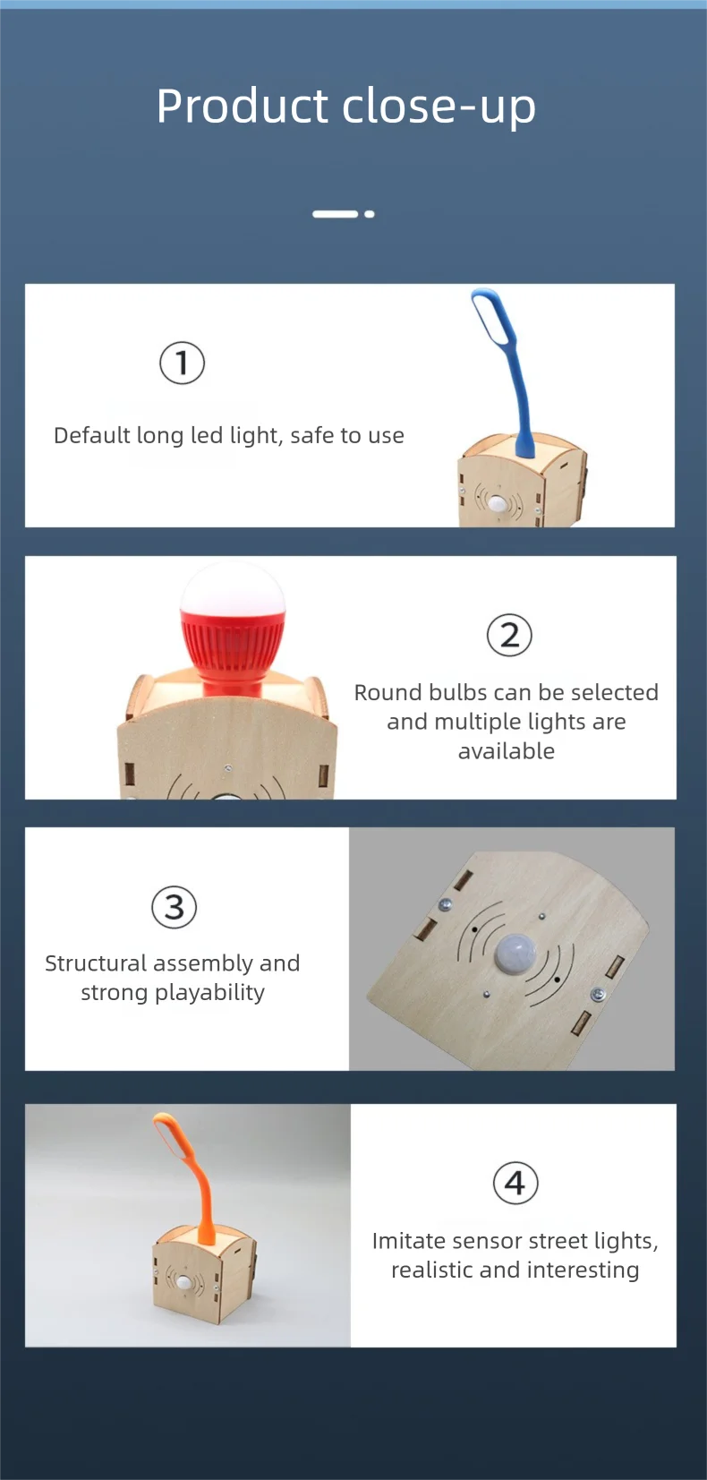 DIY Human-Sensing Night Light STEM Kit