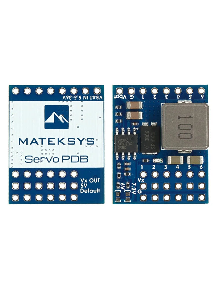 Matek Systems SVPDB-8S Servo Power Distribution Board