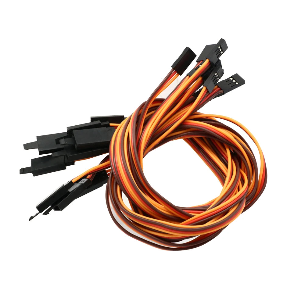 Servo Extension Cable 100-1000mm - 10 Pack