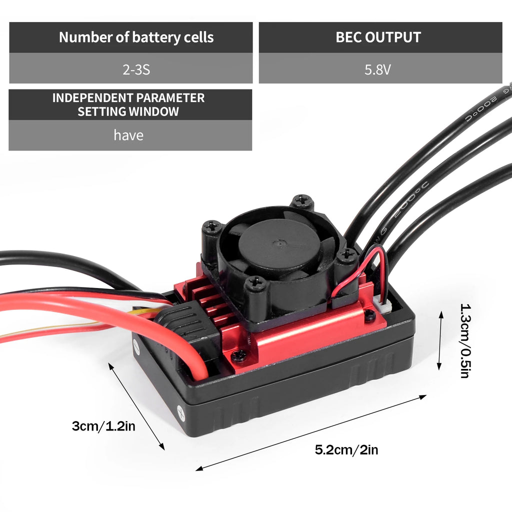 AneegFPV HG 35A / 60A / 80A Waterproof Brushless ESC