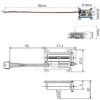 GS-1502 1.5g Micro Linear Servo - 2 Pack