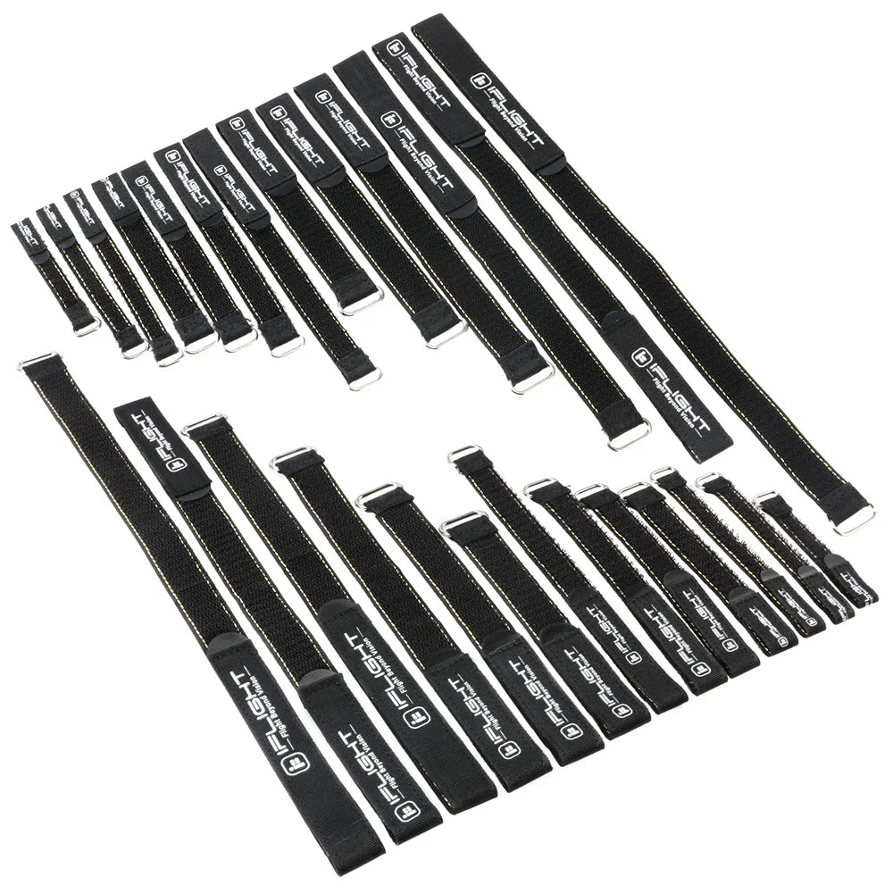 iFlight LiPo Battery Strap 10x100 / 10x130mm - 5 Pack
