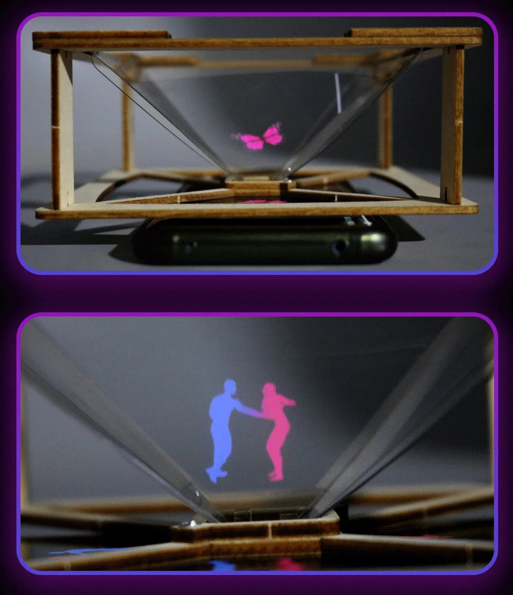 DIY 3D Holographic Projection STEM Kit