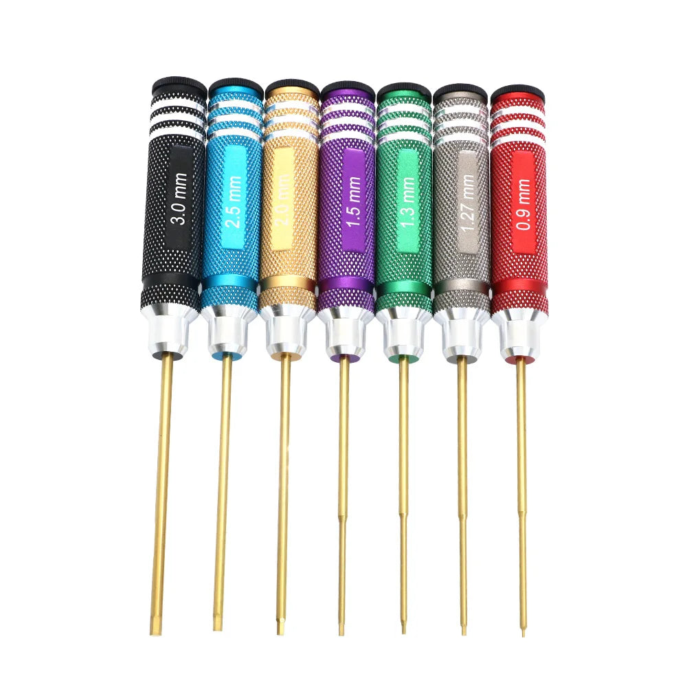 7-Piece Precision Hex Screwdriver Set
