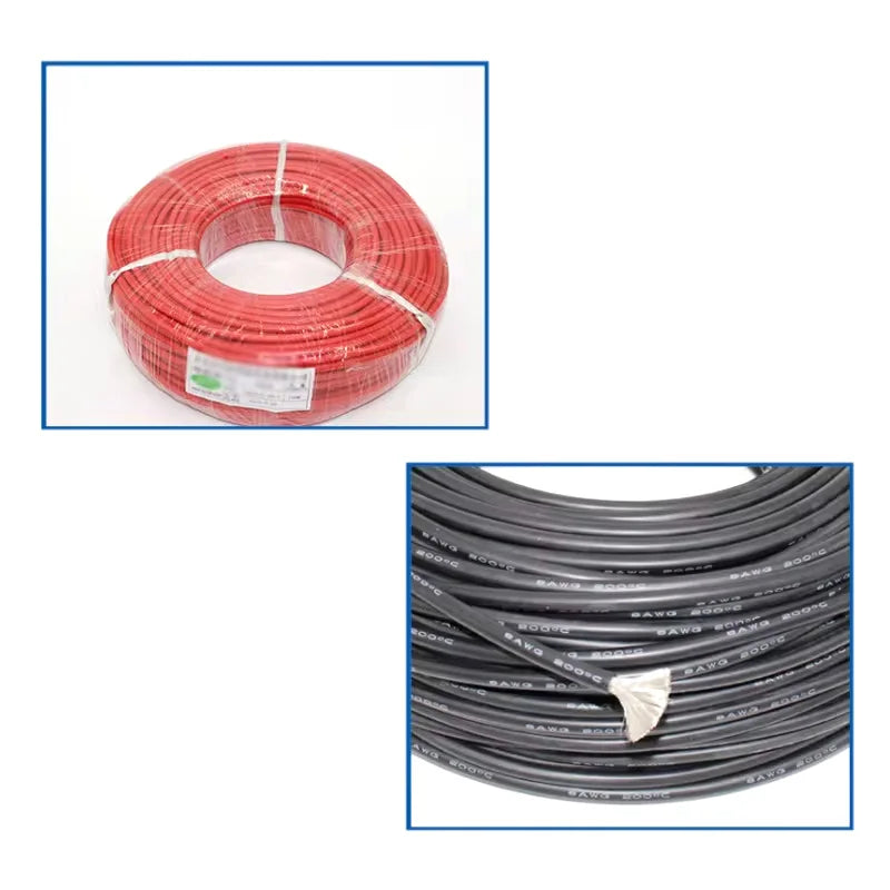 Silicone Wire 10-30AWG - 10m Red/Black