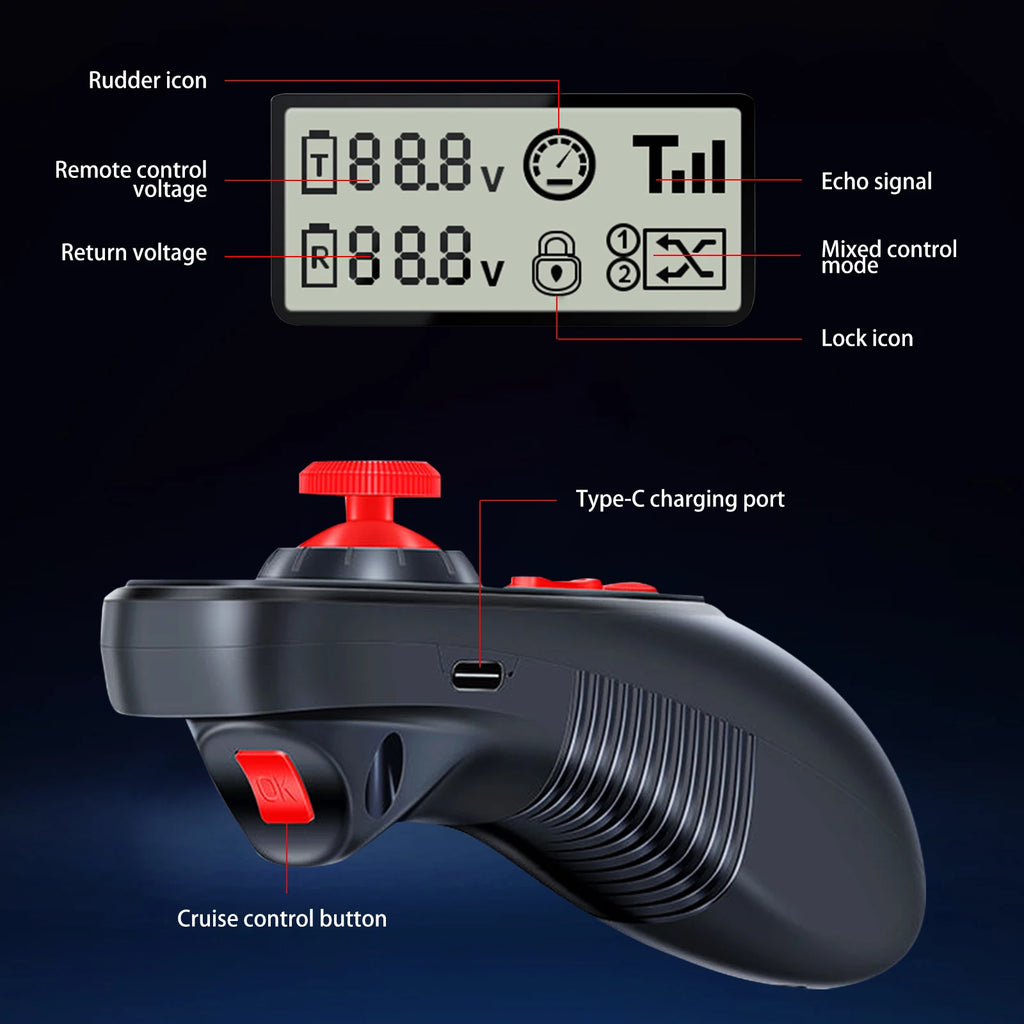HOTRC DS-600 2.4GHz 6CH Radio System