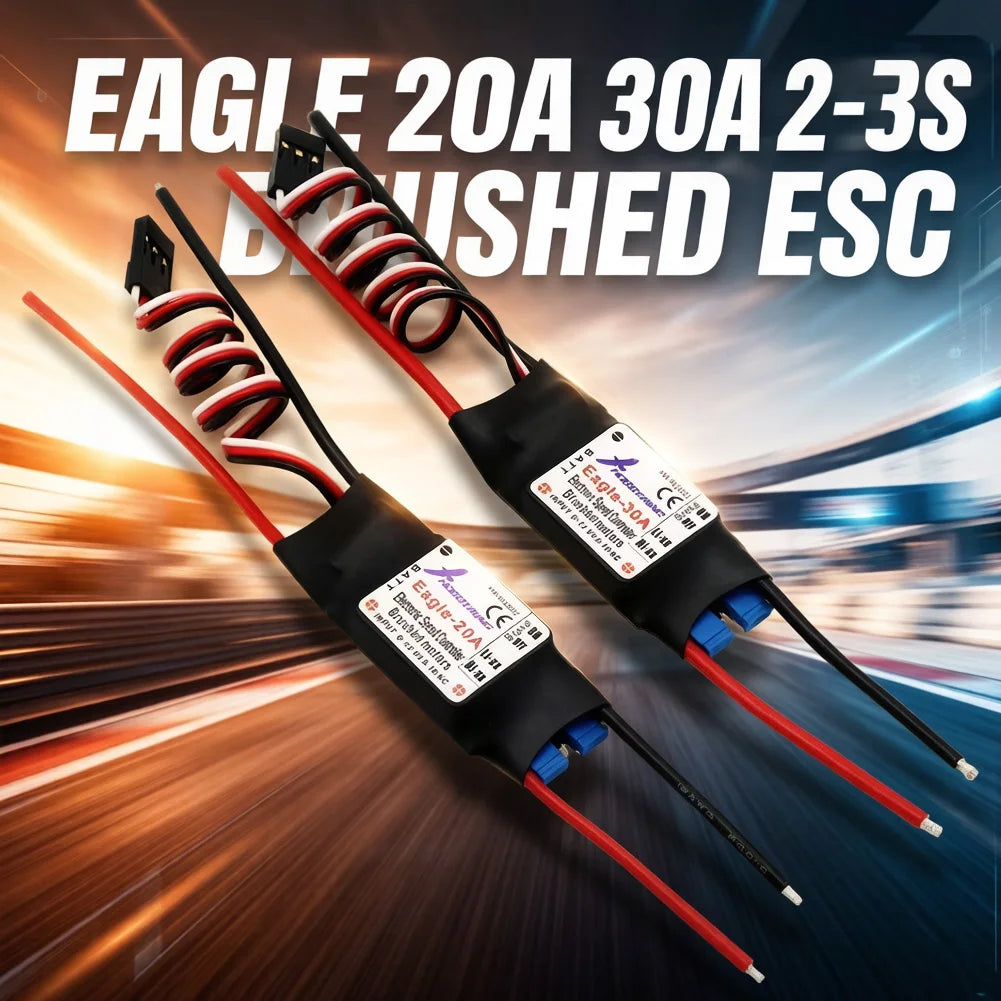 HOBBYWING Eagle 20A / 30A Brushed ESC with 5V BEC