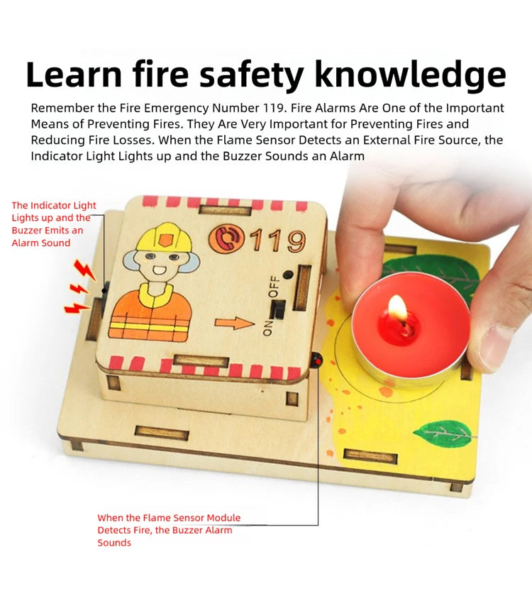 DIY Fire Alarm Circuit STEM Kit