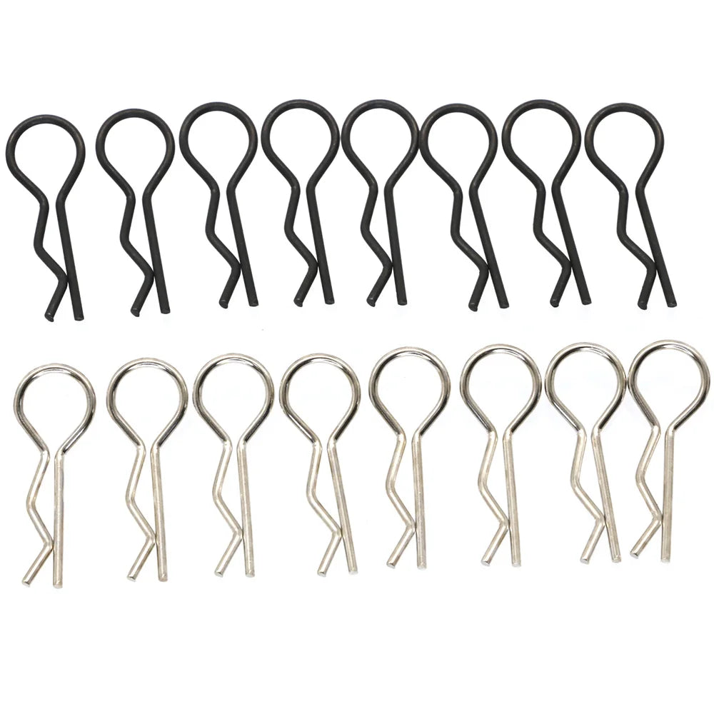 RC Car Body Clips - 100 Pack