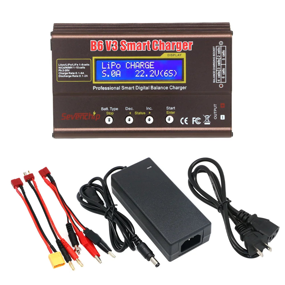 iMAX B6 V3 80W 6A Balance Charger