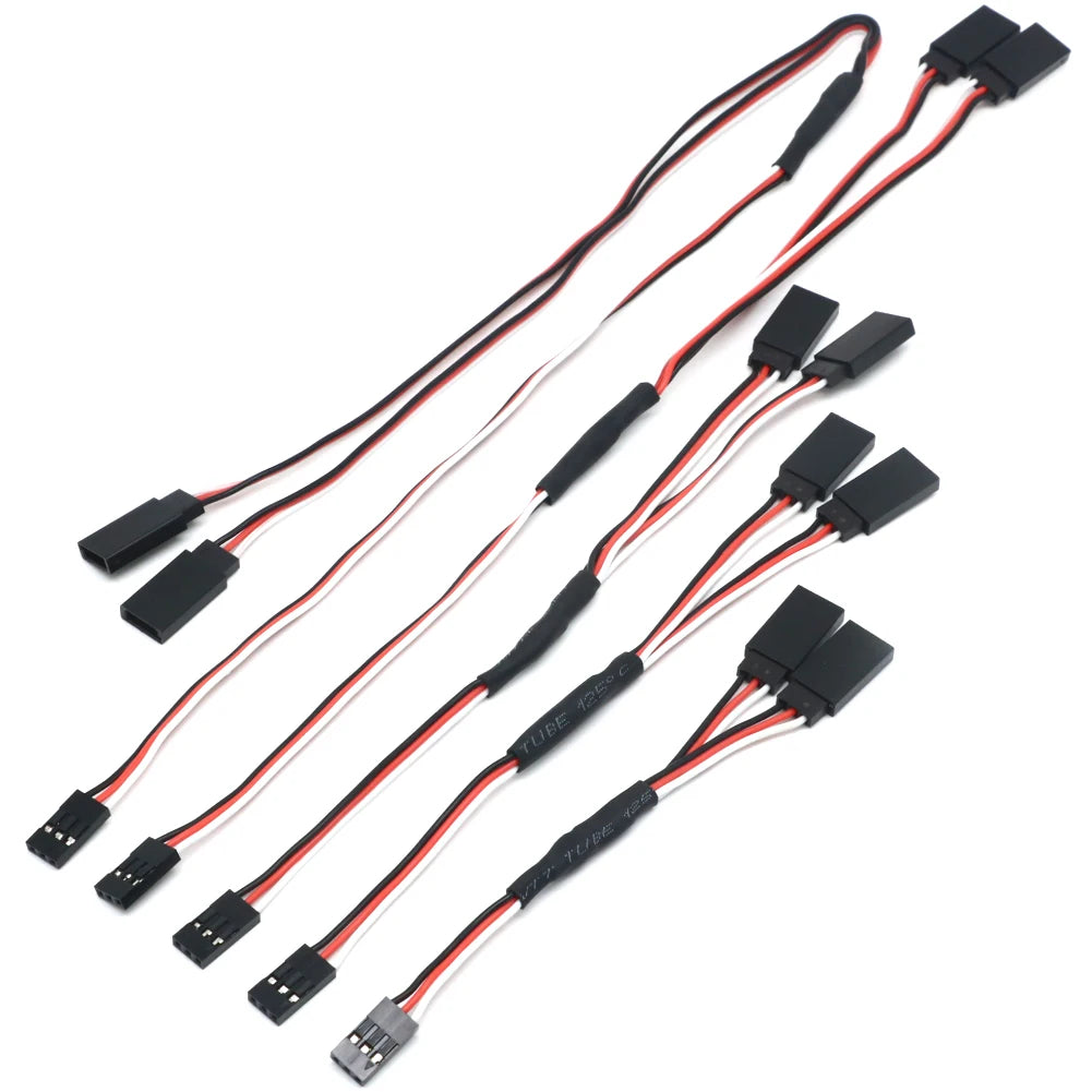 Servo Y Extension Cable 150/300/500mm - 5 Pack