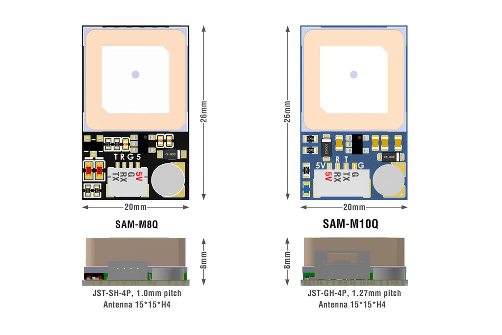 Matek Systems SAM-M10Q GPS & Compass Module