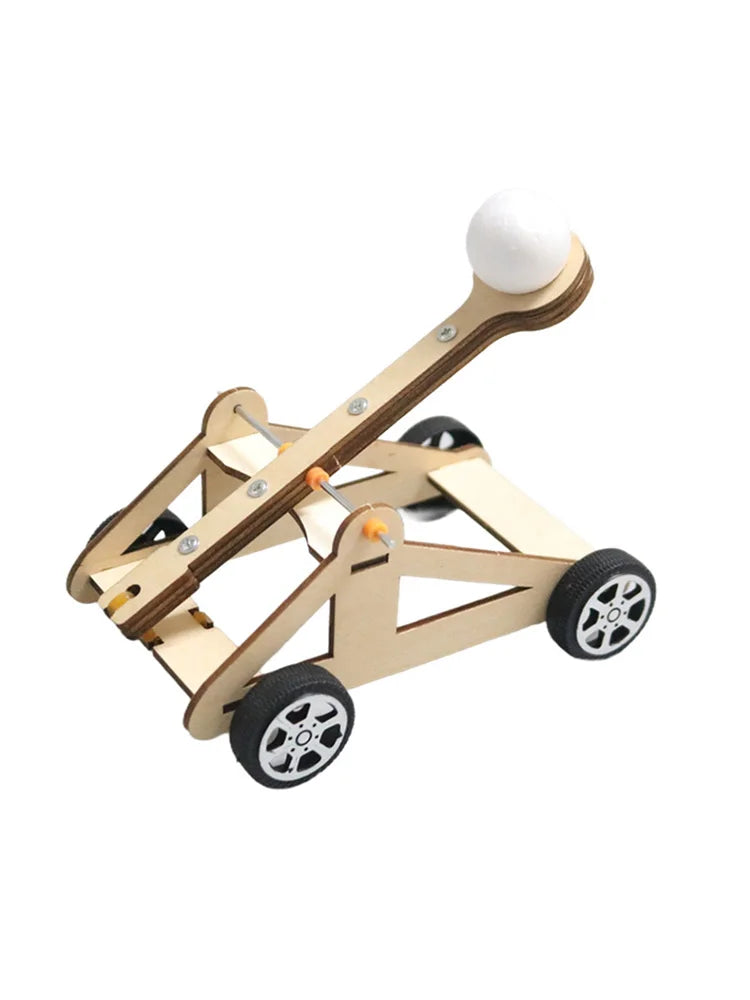 DIY Wooden Catapult Science Experiment Kit
