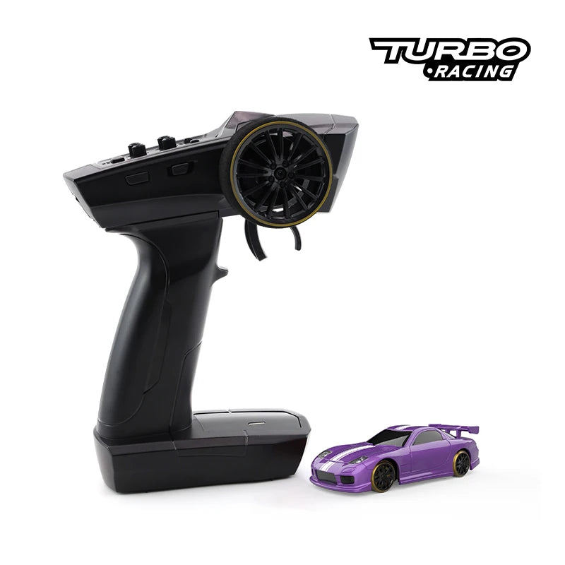 Turbo Racing C61 / C62 / C63 / C64 1:76 RTR RC Car with Drift Track