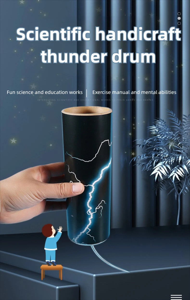 DIY Spring Drum Percussion STEM Kit
