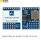Matek Systems SVPDB-8S Servo Power Distribution Board