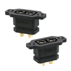 Amass XT90E-F Mountable Battery Connector - 2 Pack