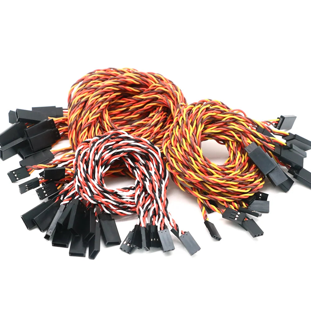 Servo Extension Cable 10-100cm - 10 Pack