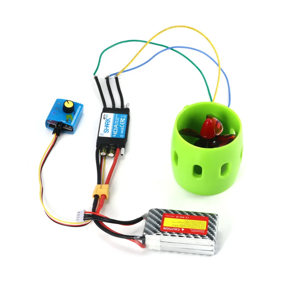 2kg Underwater Thruster with Bidirectional ESC