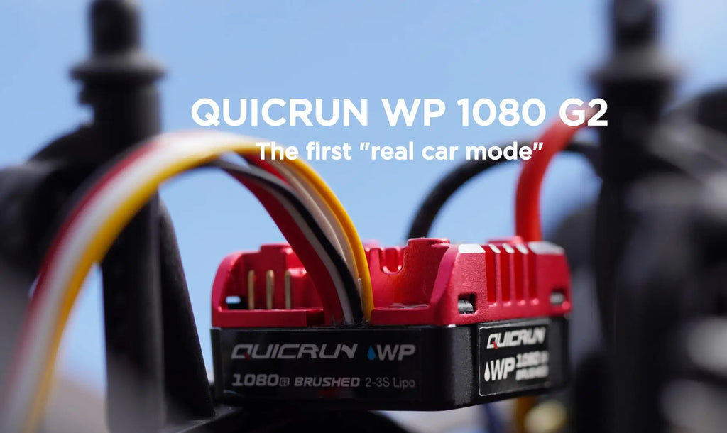 HOBBYWING QuicRun WP 1080 G2 80A Brushed ESC