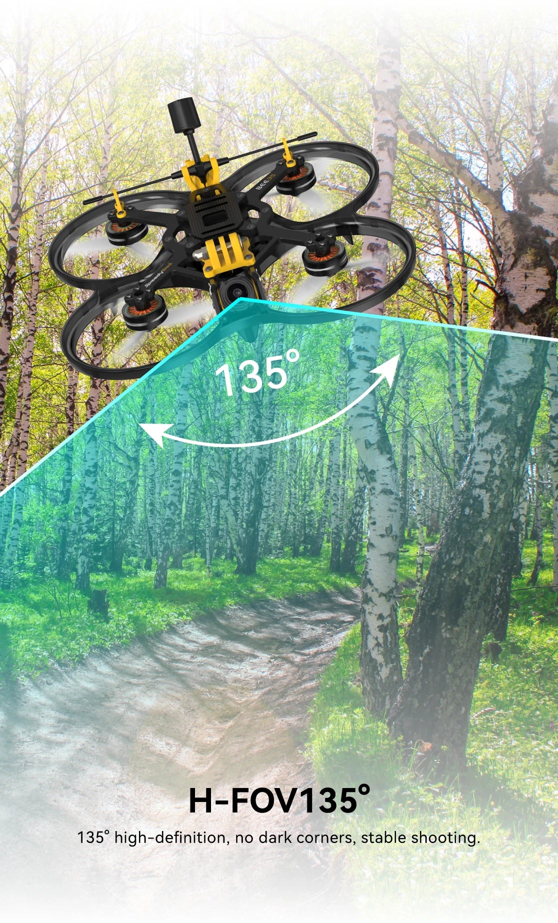SpeedyBee Bee35 / Bee35 Pro 3.5-Inch O3 FPV Frame