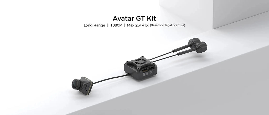 CaddxFPV Walksnail Avatar GT 1080p 2W FPV VTX Kit