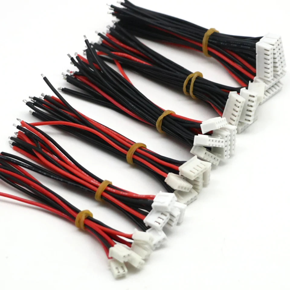 5pcs 1S-6S LiPo Balance Charger Cable for IMAX B6