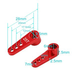 25T Aluminum Servo Arm 28/42mm