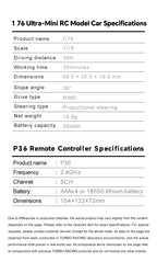 Turbo Racing C78 1:76 RTR RC Car