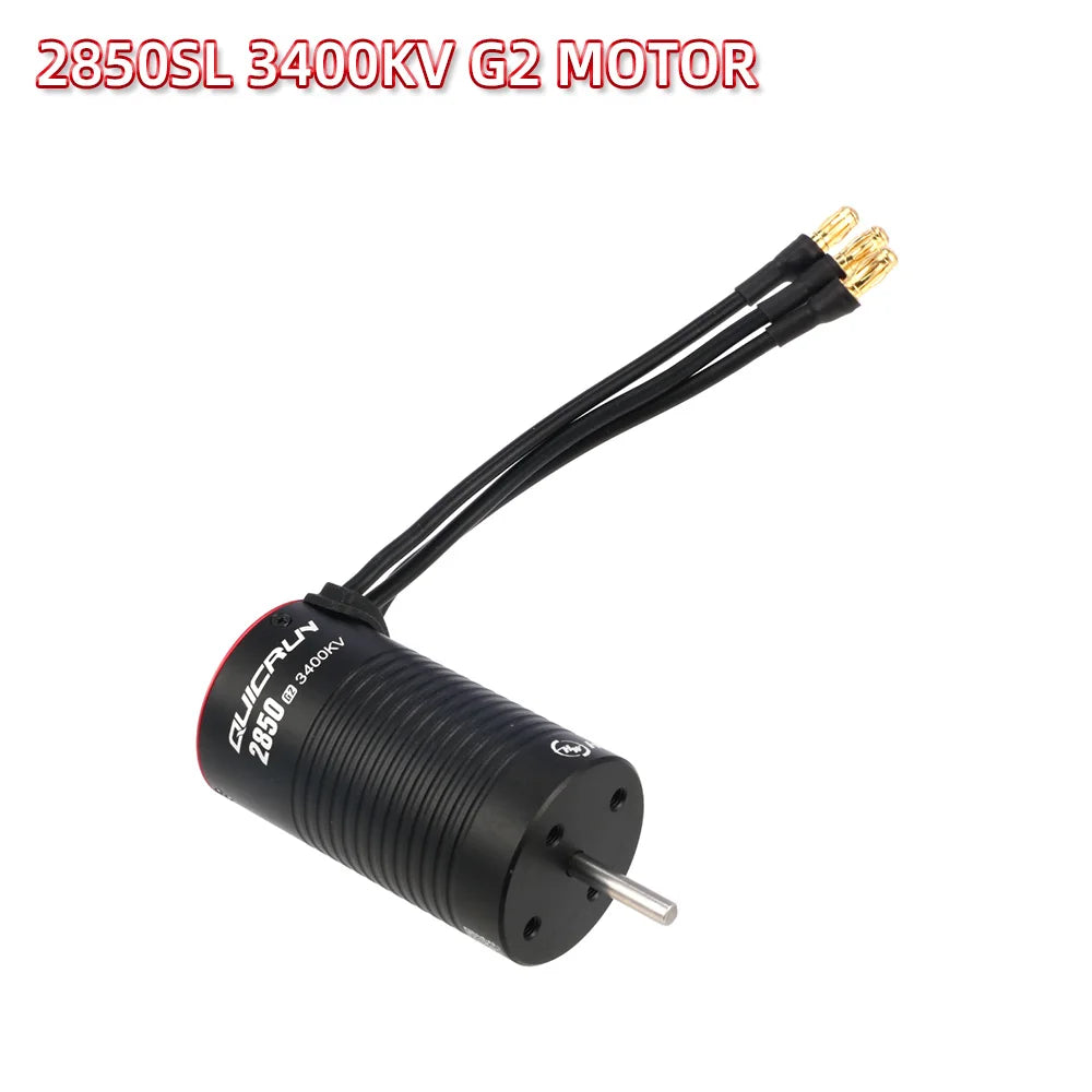 Hobbywing QuicRun 12BL45 G2 45A ESC / 2840 & 2850 Brushless Motors