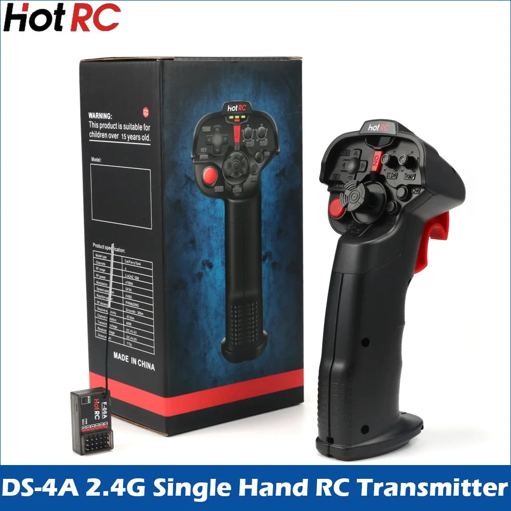 HOTRC DS-4A 2.4GHz 4CH Radio Transmitter