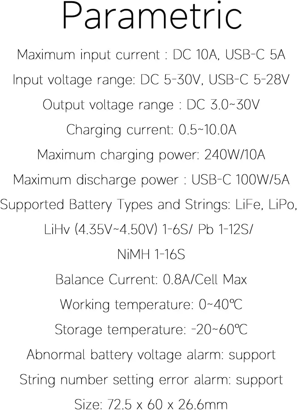 ISDT 608PD 240W 10A Smart Balance Charger