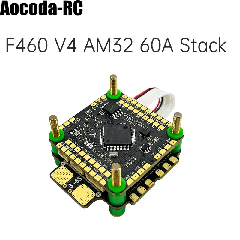 Aocoda-RC F460 V4 F405 60A FC & ESC Stack