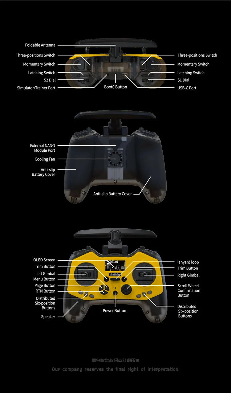 Jumper Bumblebee ELRS 2.4GHz Radio Transmitter