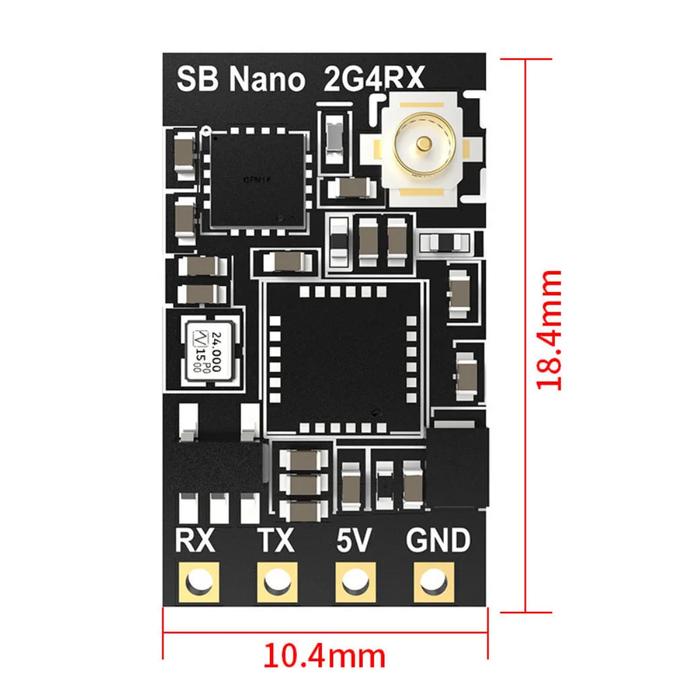 SpeedyBee Nano ExpressLRS Receiver 2.4GHz / 915MHz