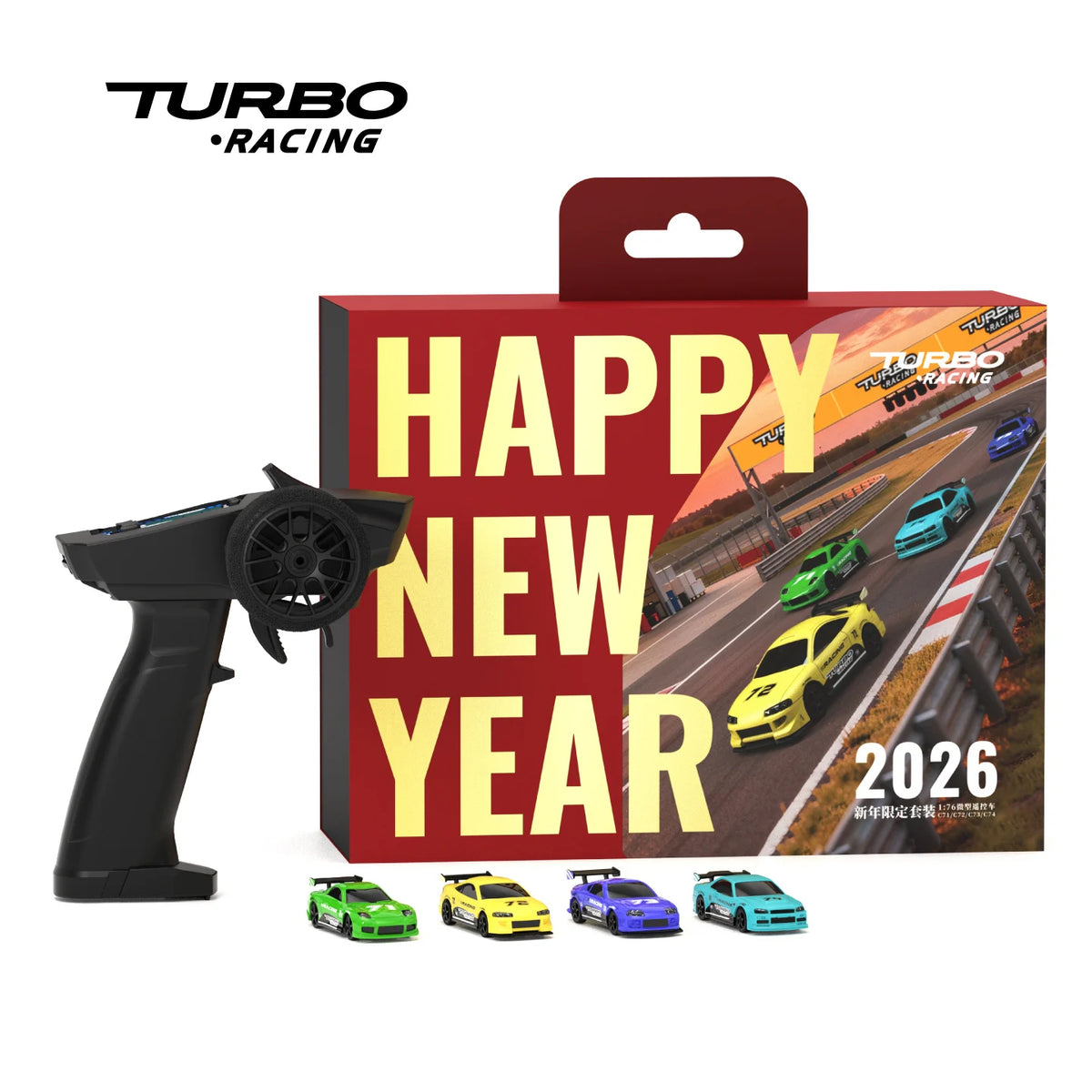 Turbo Racing C71 / C72 / C73 / C74 1:76 RTR RC Car Set